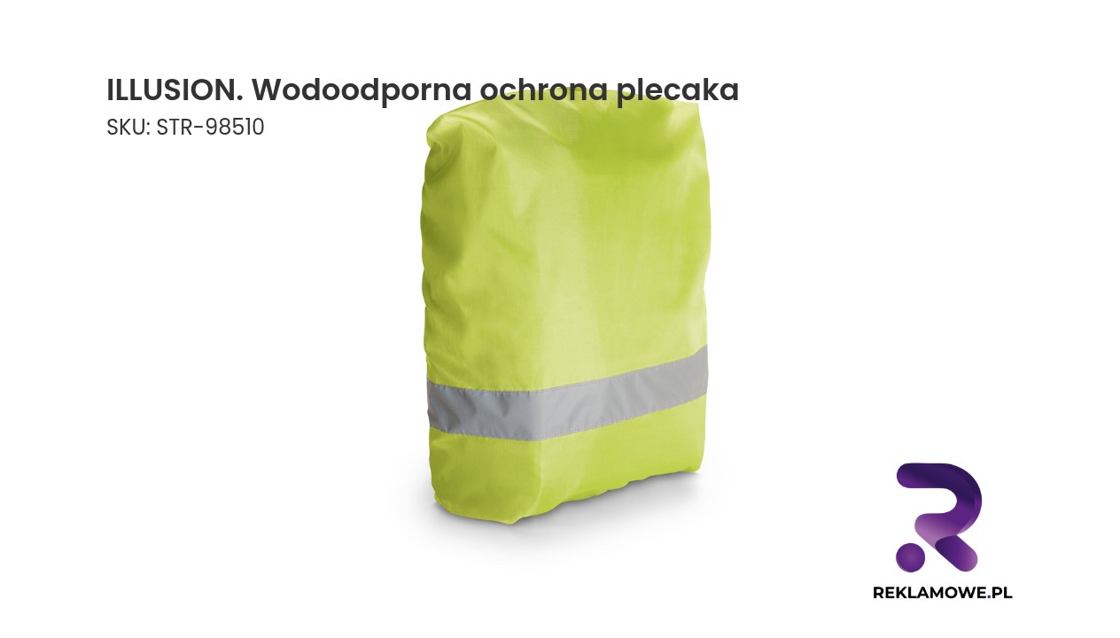 ILLUSION. Wodoodporna ochrona plecaka 210D Wodoodporna pokrywa na plecak ILLUSION