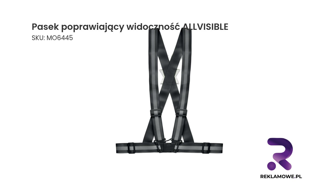 Pasek poprawiający widoczność ALLVISIBLE dla lepszej ochrony po zmroku