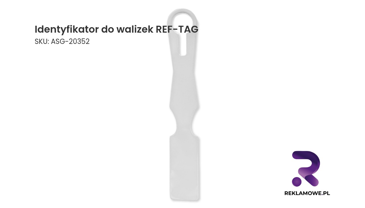 Identyfikator do walizek REF-TAG - zawieszka do oznaczania bagażu