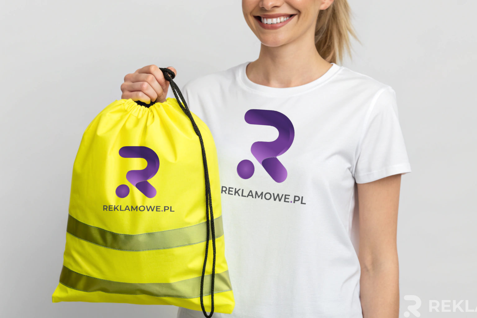 Odblaskowe reklamy poprawiające bezpieczeństwo podczas wieczornych imprez