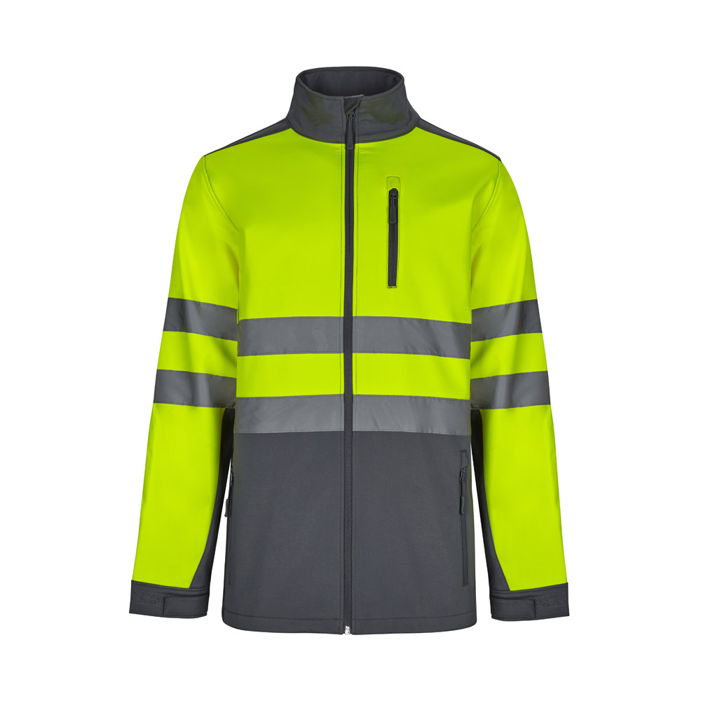 VL HESTIA. Dwukolorowa kurtka soft shell (280 g/m²) z poliestru (96%) i elastanu (4%) 36144_set