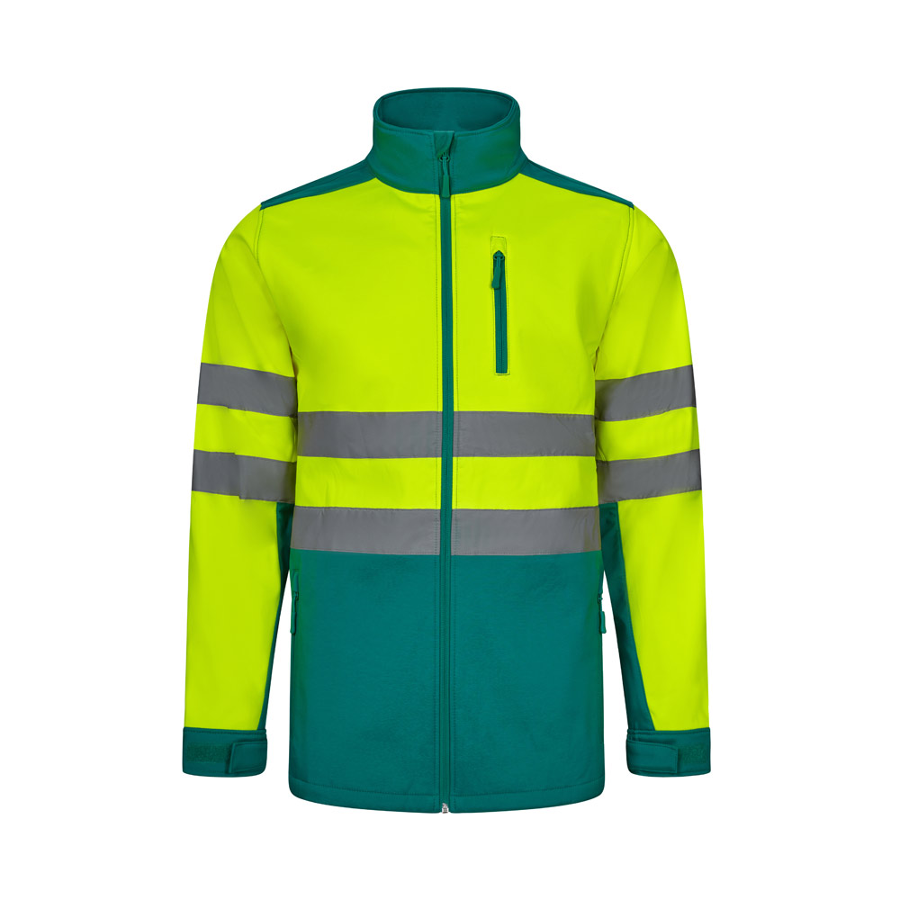 VL HESTIA LARGE. Dwukolorowa kurtka soft shell (280 g/m²), z polarową podszewką i membraną TPU, z poliestru (96%) i elastanu (4%) 36145_set