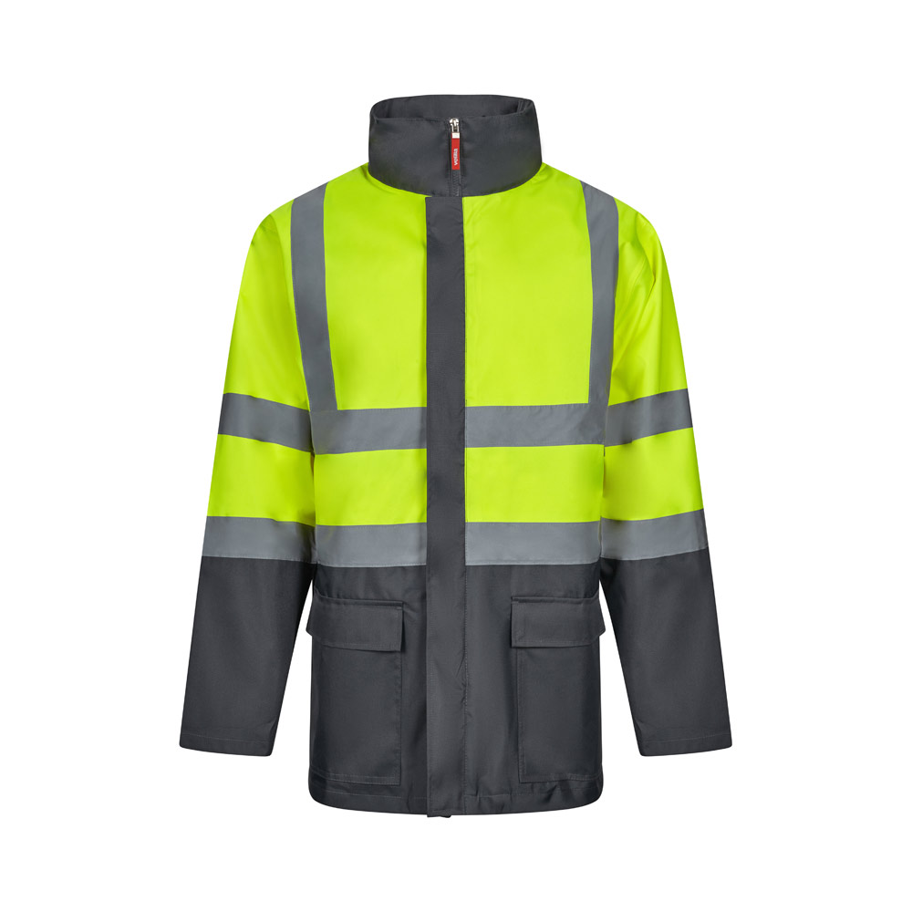 VL JUNO LARGE. Dwukolorowa kurtka 4 w 1 (180 g/m²) z poliestru (100%) z powłoką PU 36109_set