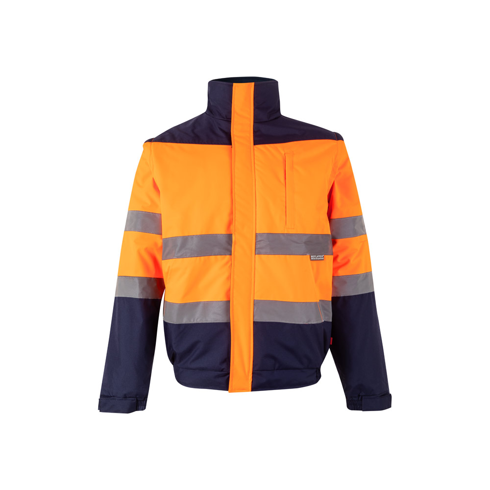 VL JUPITER LARGE. Dwukolorowa ocieplana kurtka (180 g/m²) z poliestru (100%) z powłoką PU 36060_set