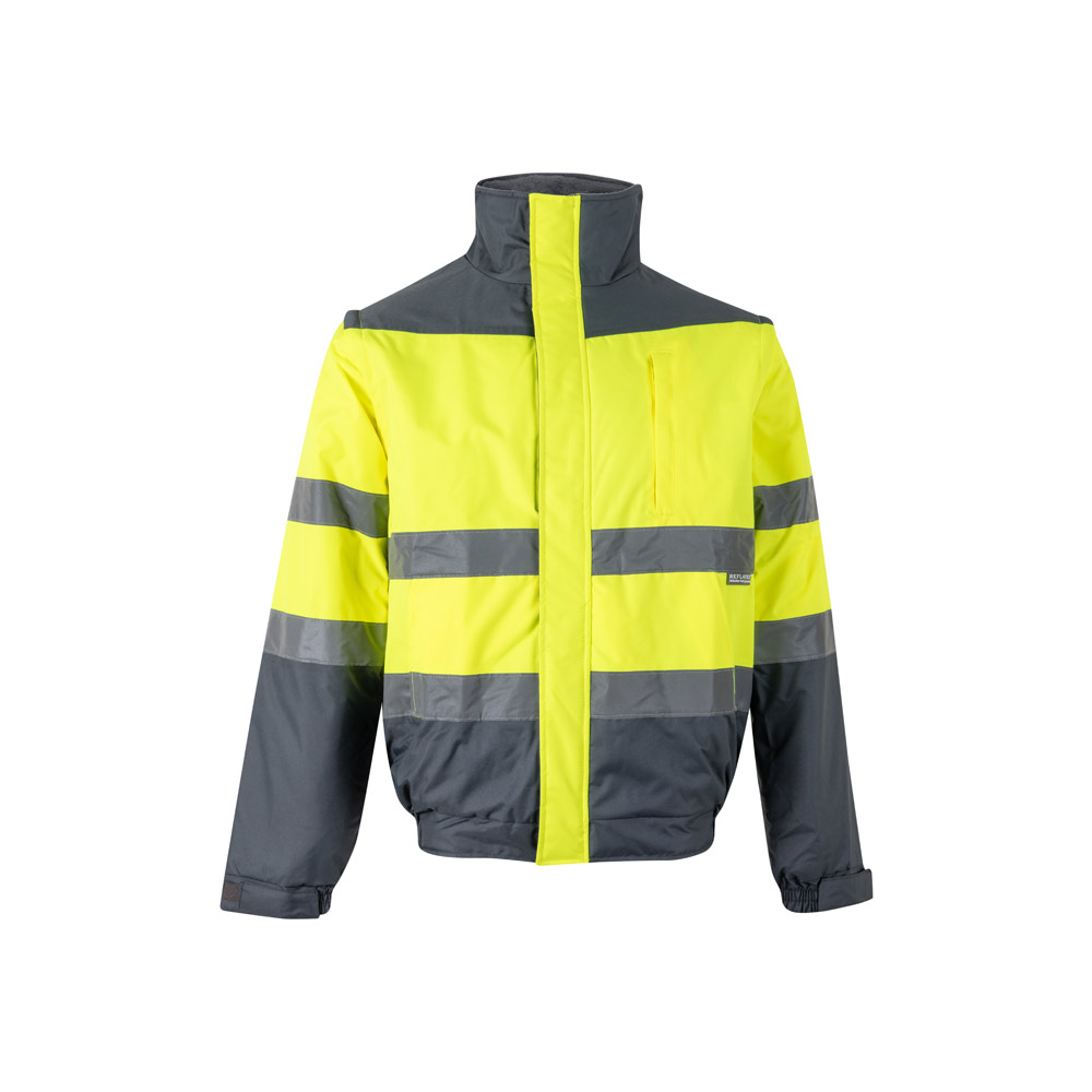 VL JUPITER LARGE. Dwukolorowa ocieplana kurtka (180 g/m²) z poliestru (100%) z powłoką PU 36060_set