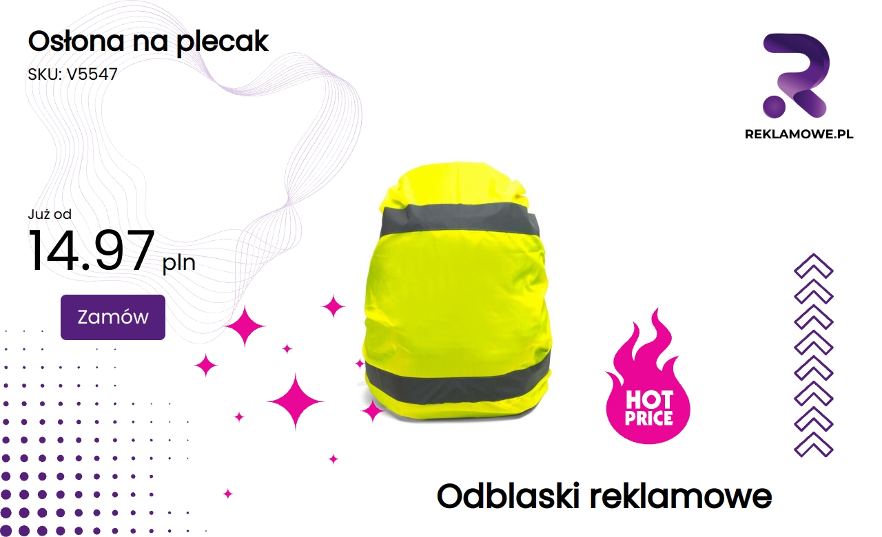 Osłona na plecak zapewniająca ochronę przed deszczem i zabrudzeniami