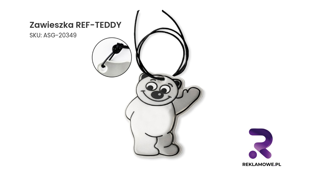 Zawieszka w kształcie misia REF-TEDDY